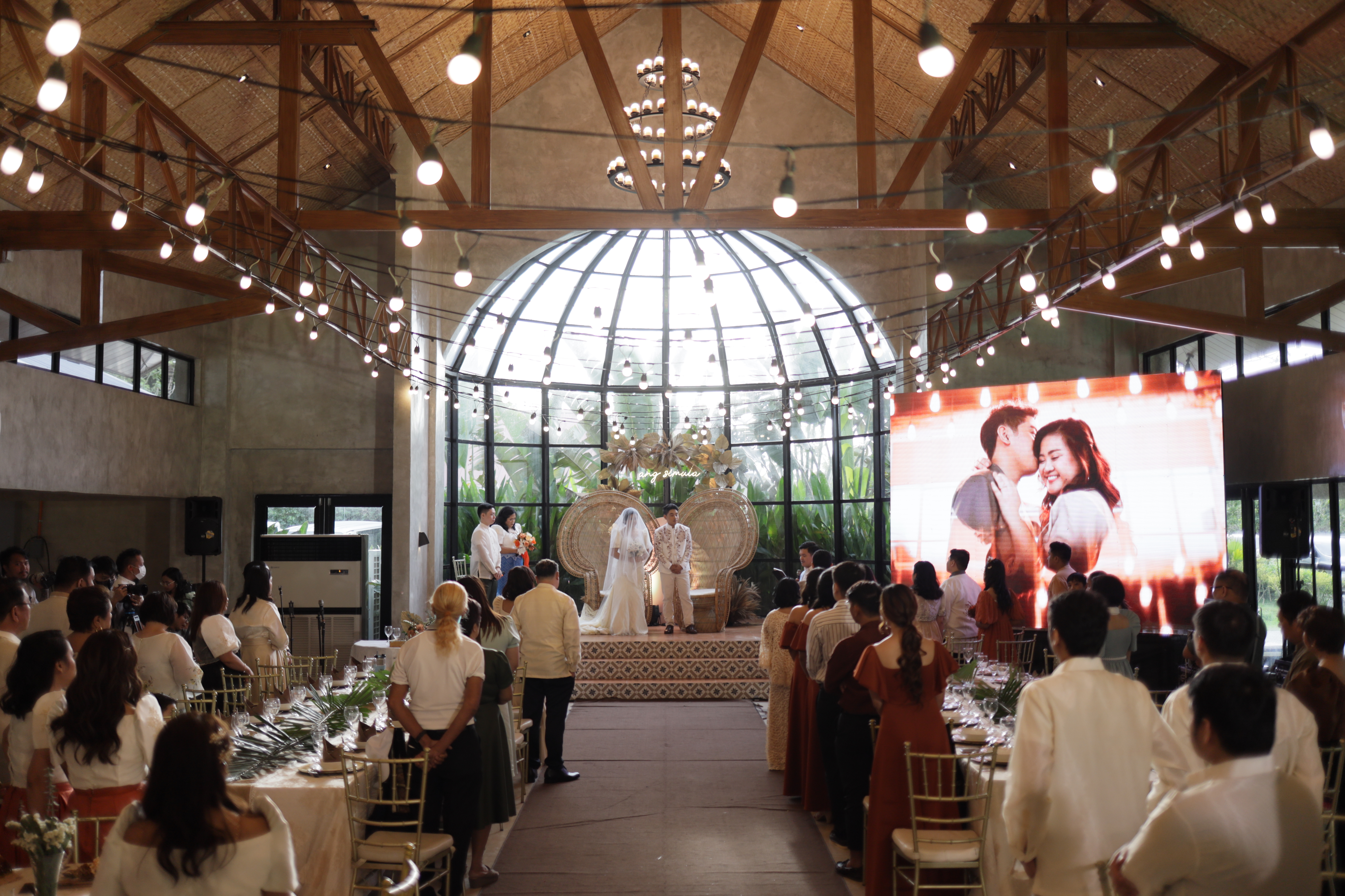 modern filipiniana wedding at serenescapes alfonso cavite