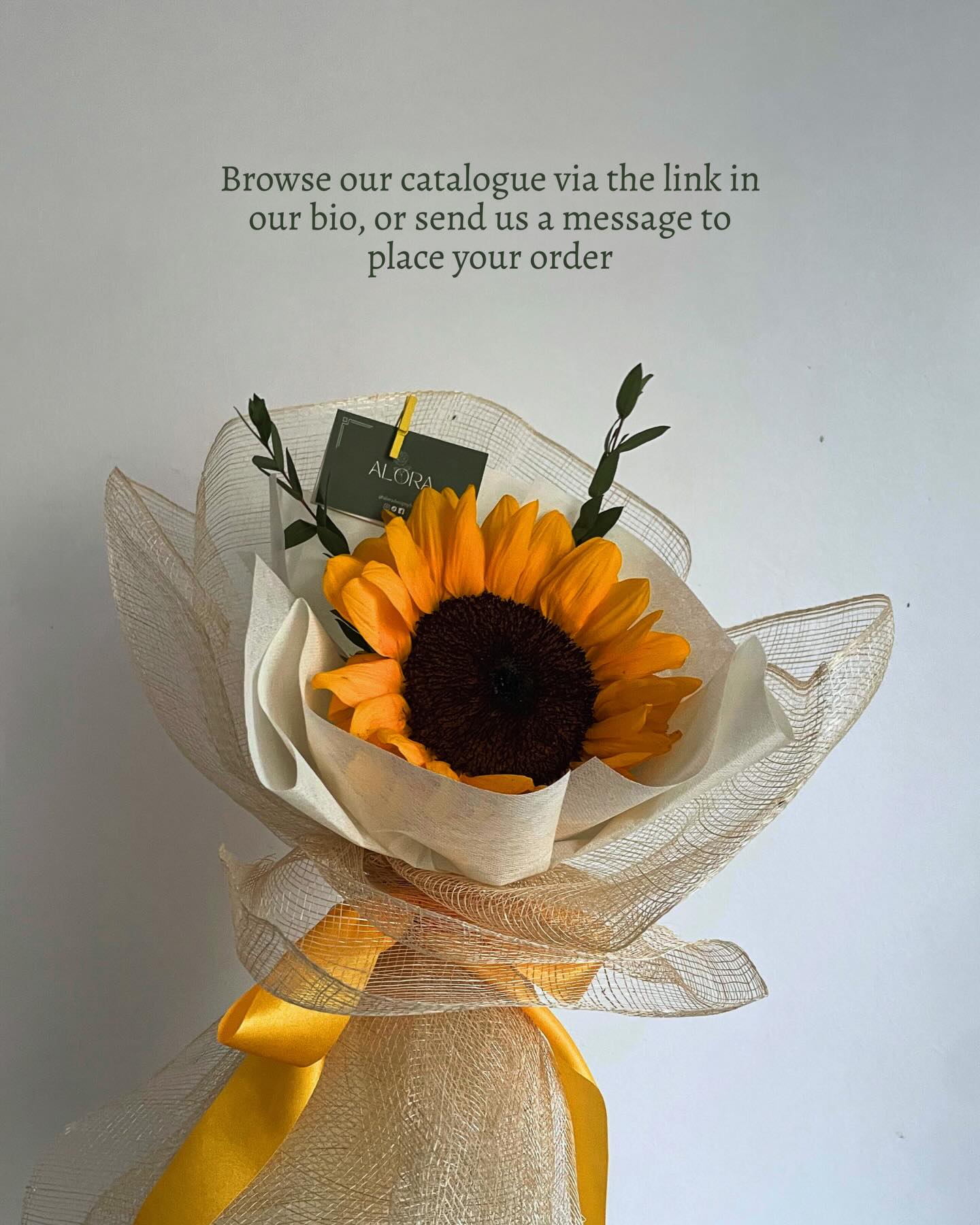 sunflower bouquet