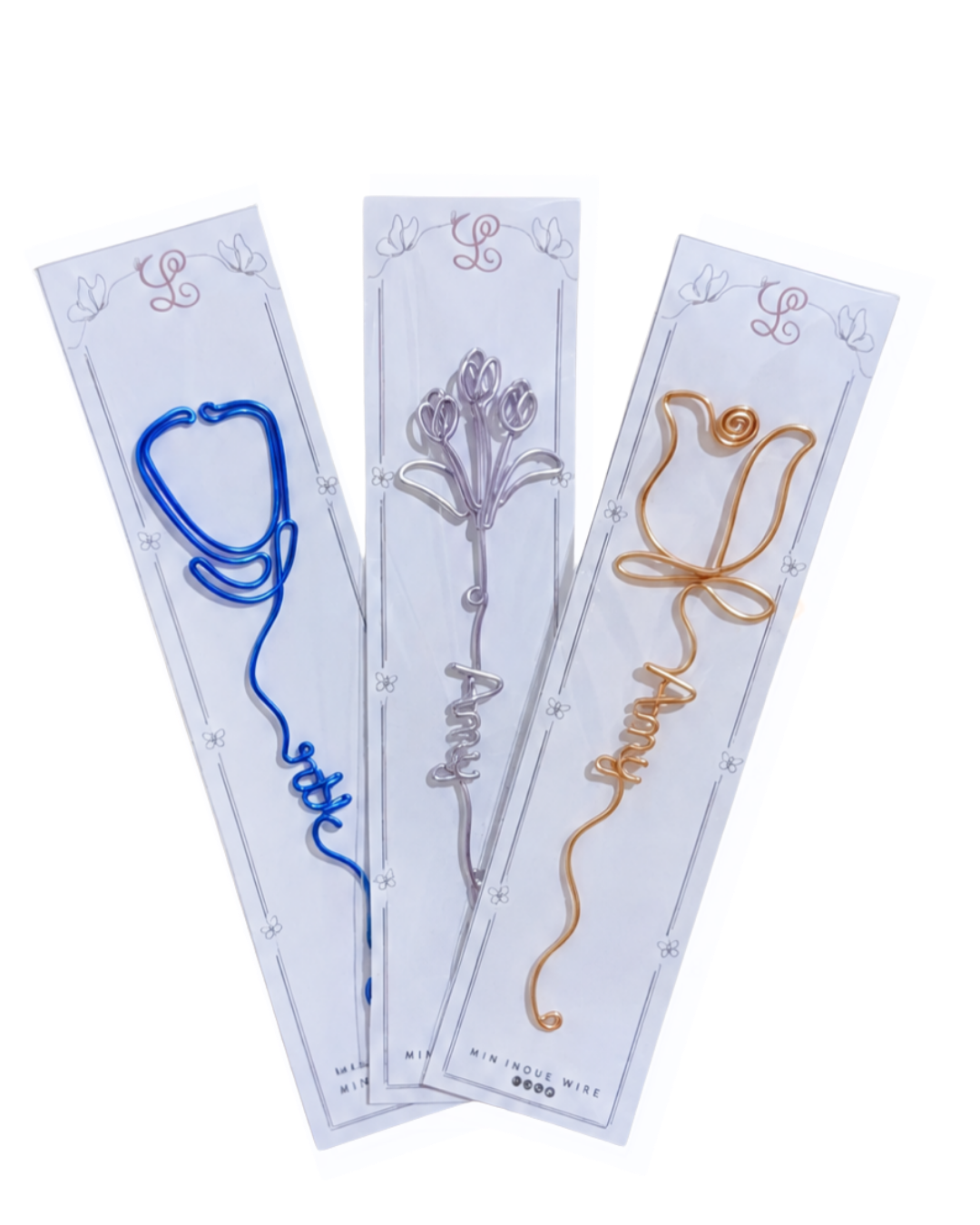 Wire Craft Bookmark by Luminous Wire