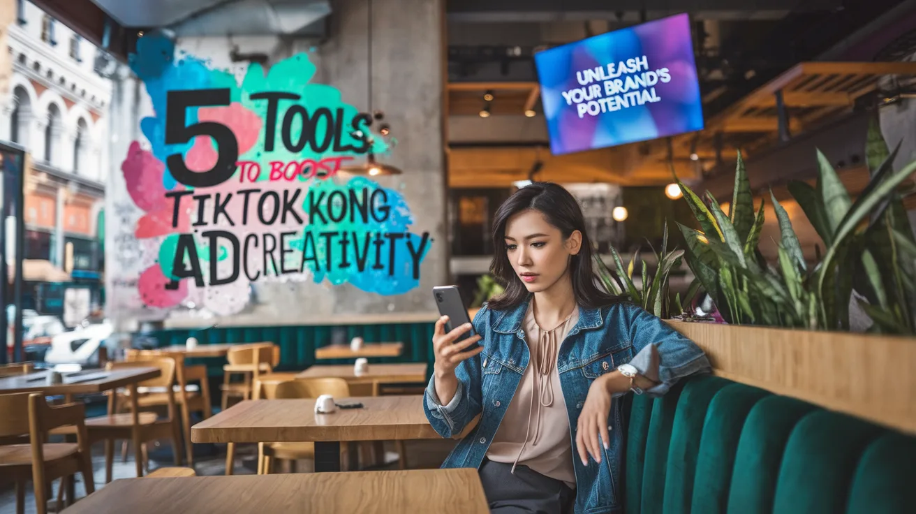 解鎖TikTok廣告成功秘訣：5大創意工具提升互動率