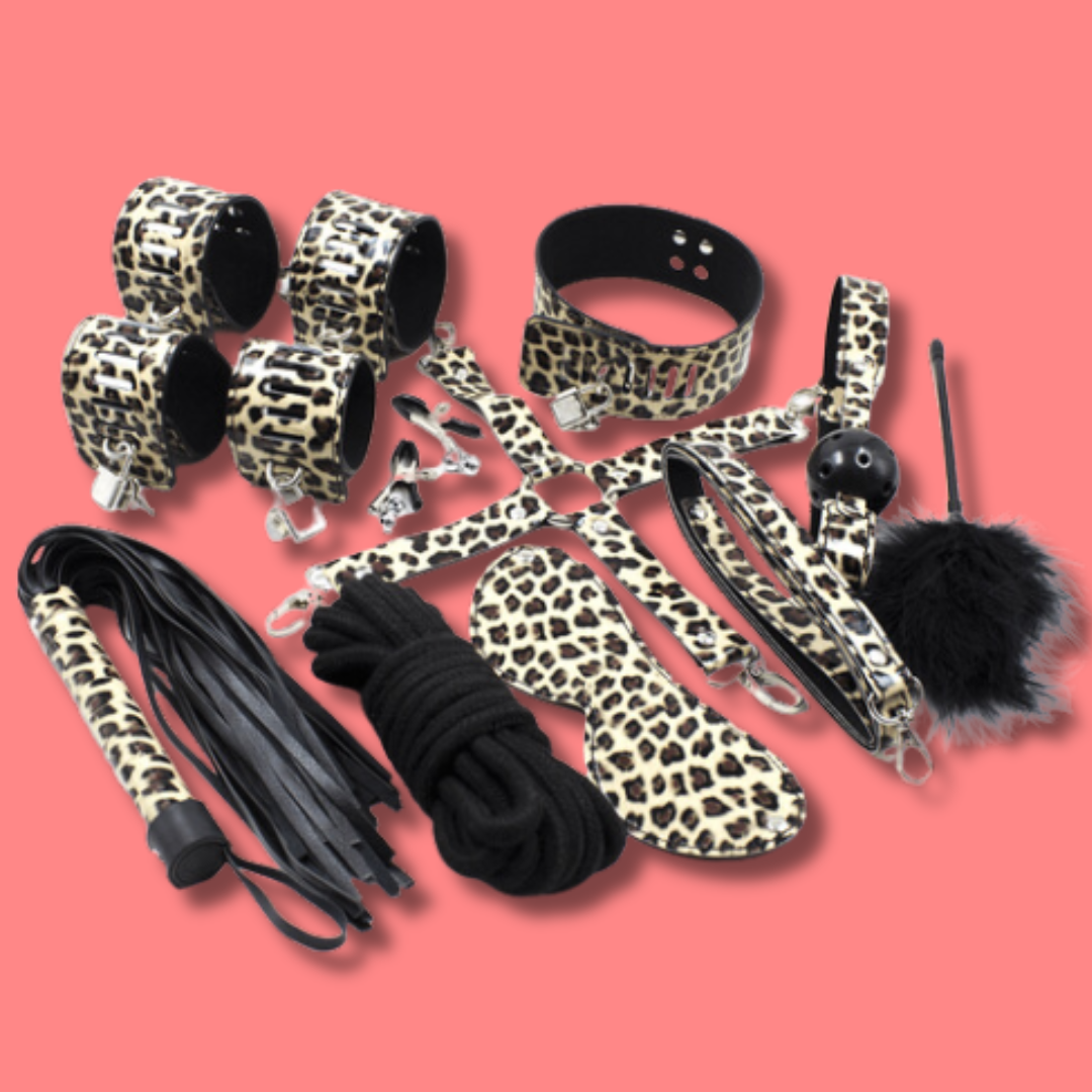 Kit Sumisi贸n 11 piezas Leopardo