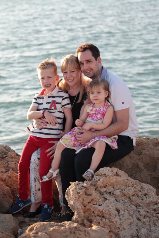 Photo from a family photoshoot