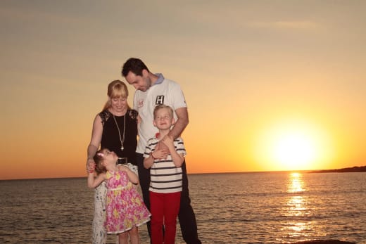 Photo from a family photoshoot