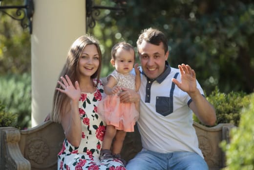 Photo from a family photoshoot