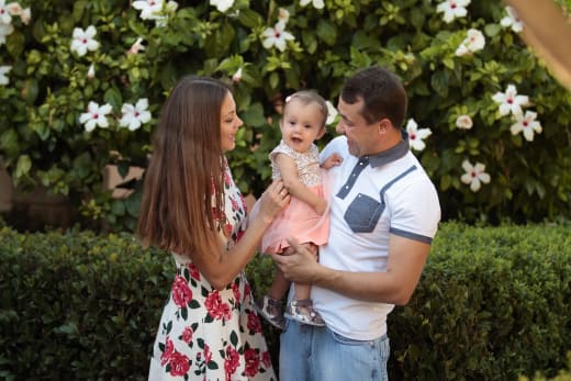 Photo from a family photoshoot