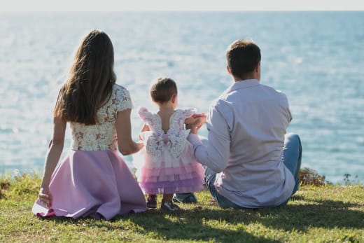 Photo from a family photoshoot