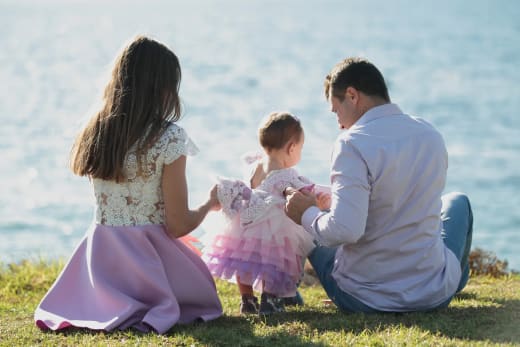 Photo from a family photoshoot