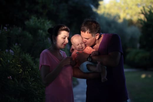 Photo from a family photoshoot