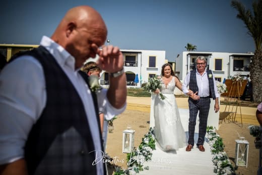 Photo from an english weddings in Paphos by Studio Photo Creation
