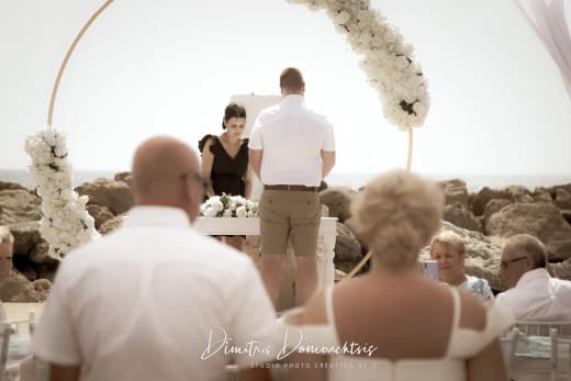 Photo from an english weddings in Paphos by Studio Photo Creation