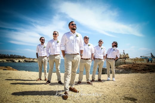 Photo from an english weddings in Paphos by Studio Photo Creation