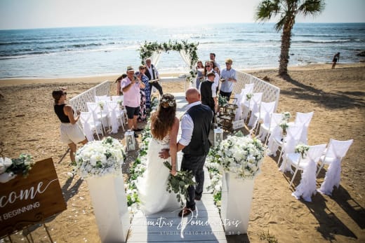 Photo from an english weddings in Paphos by Studio Photo Creation
