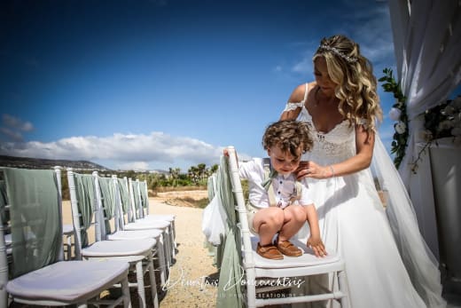 Photo from an english weddings in Paphos by Studio Photo Creation