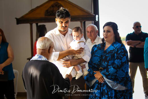 Photo from a christening in Paphos by Studio Photo Creation