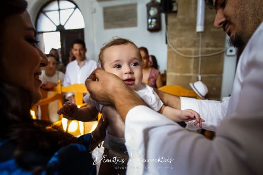 Photo from a christening in Paphos by Studio Photo Creation
