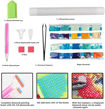 Vue 6 de Peinture Diamant Carre