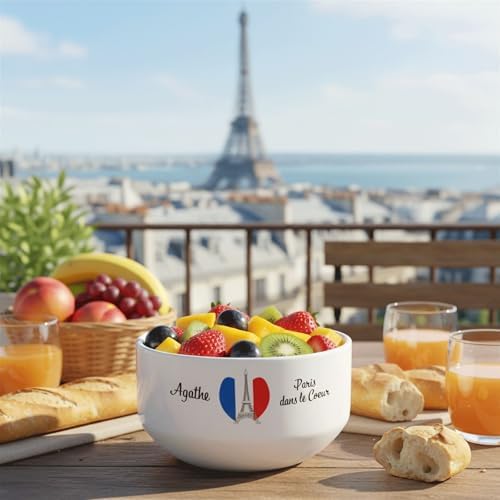 Vue 2 de Bol Petit Dejeuner Personnalisable