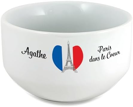 Vue 3 de Bol Petit Dejeuner Personnalisable