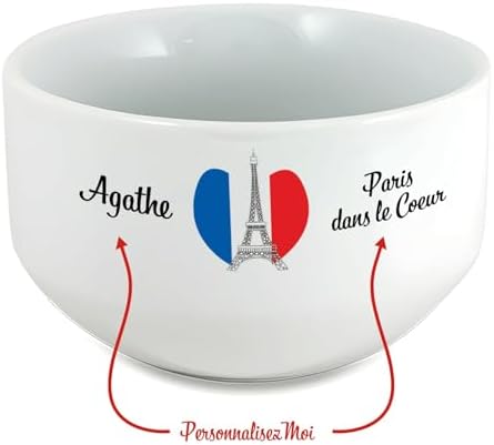 Vue 5 de Bol Petit Dejeuner Personnalisable