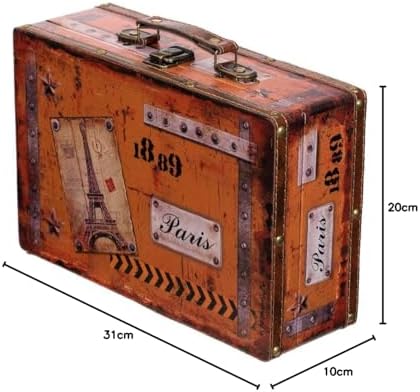 Vue 2 de Valise En Bois Sj