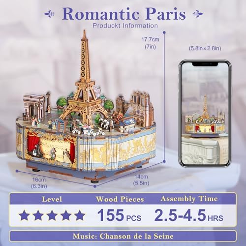 Vue 2 de Tonecheer Boite Musique