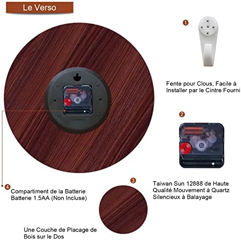 Vue 3 de Vikmari Horloges Murales En