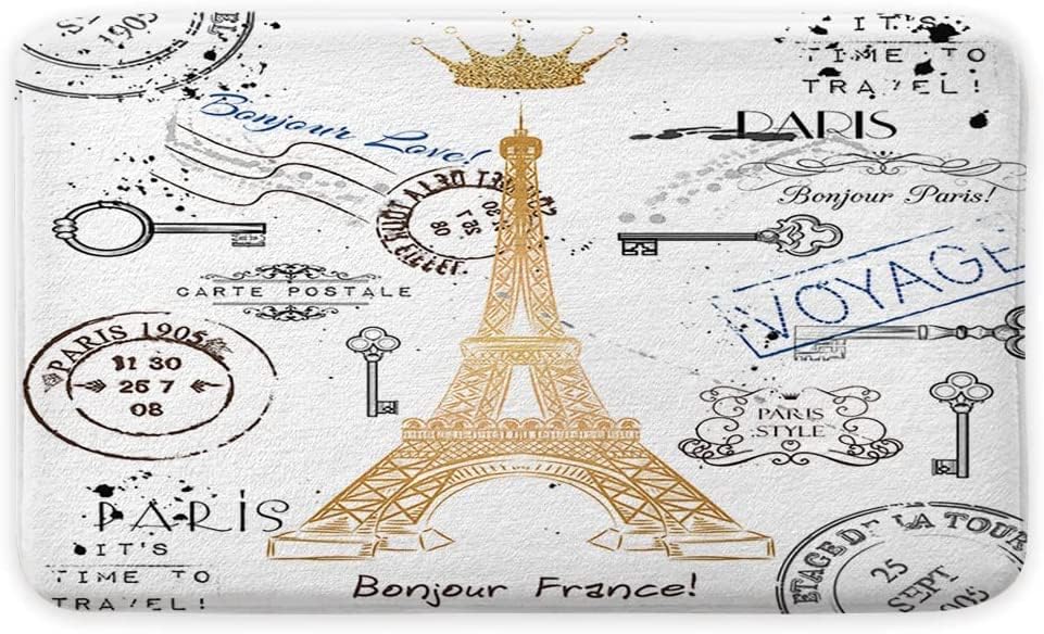 Vue 2 de Tapis De Bain Paris