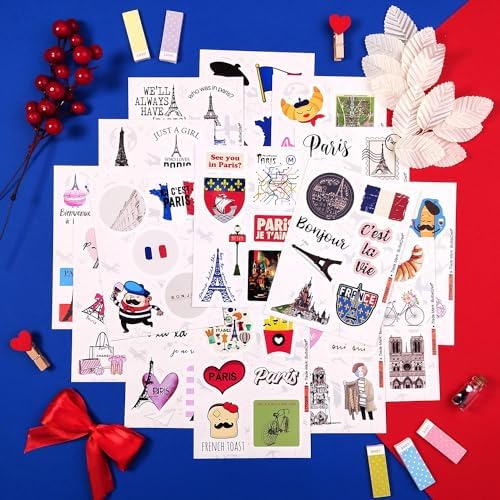 Vue 7 de Autocollants Paris Elegants Designs
