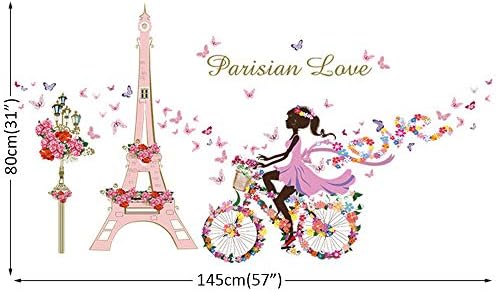 Vue 5 de Ufengke Stickers Muraux Fille