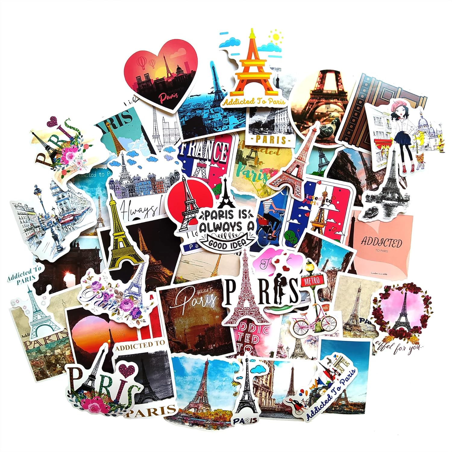 Autocollants Paris Stickers Gommettes