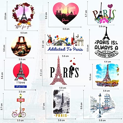 Vue 2 de Autocollants Paris Stickers Gommettes