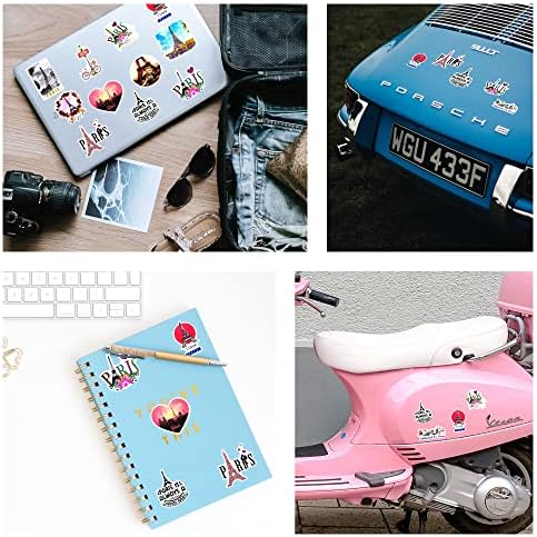 Vue 4 de Autocollants Paris Stickers Gommettes