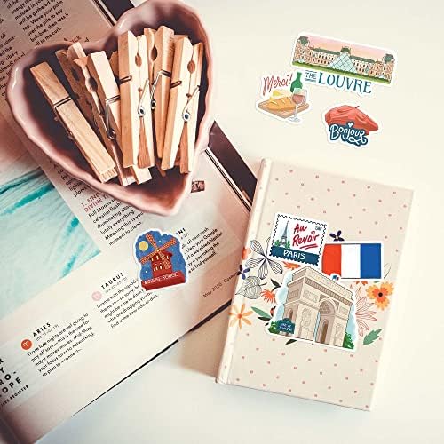 Vue 5 de Navy Peony Autocollants Pour