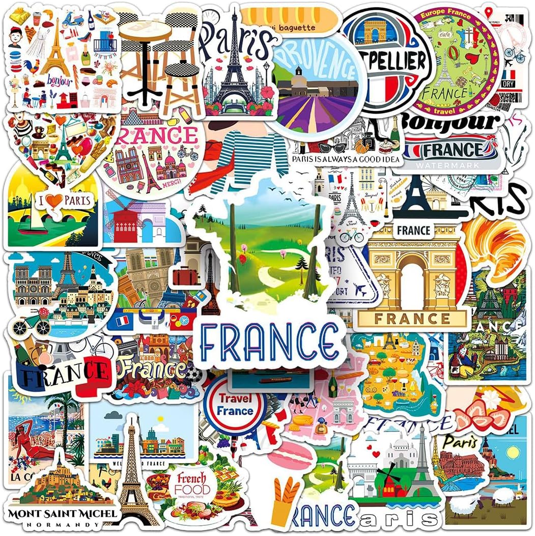 France Autocollants Pcs Autocollants