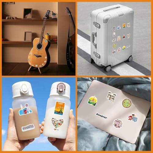 Vue 2 de France Autocollants Pcs Autocollants