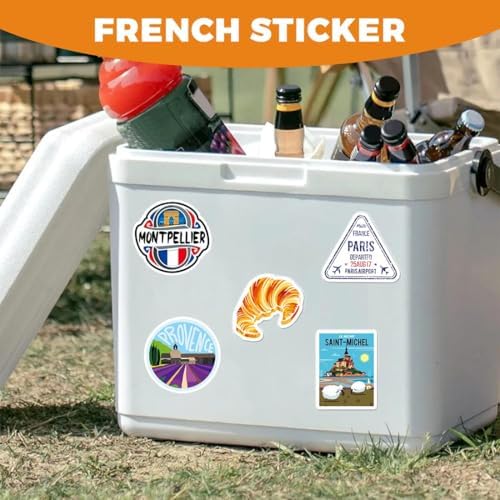 Vue 4 de France Autocollants Pcs Autocollants