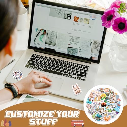 Vue 4 de Tenare Autocollants De Voyage