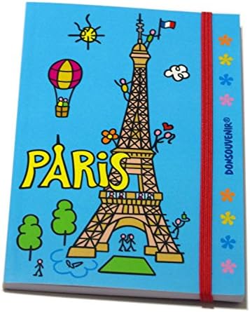 Vue 2 de Paris Carnet Et Stylo