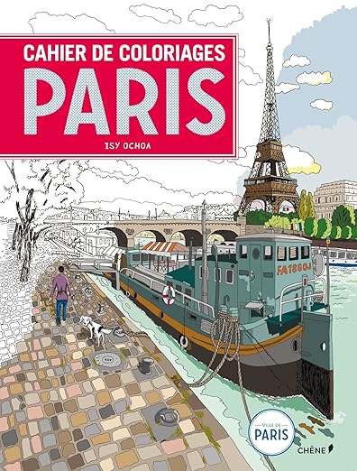 Cahier De Coloriages Paris