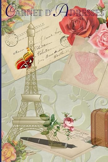 Carnet Dadresses Alphabetique Vintage