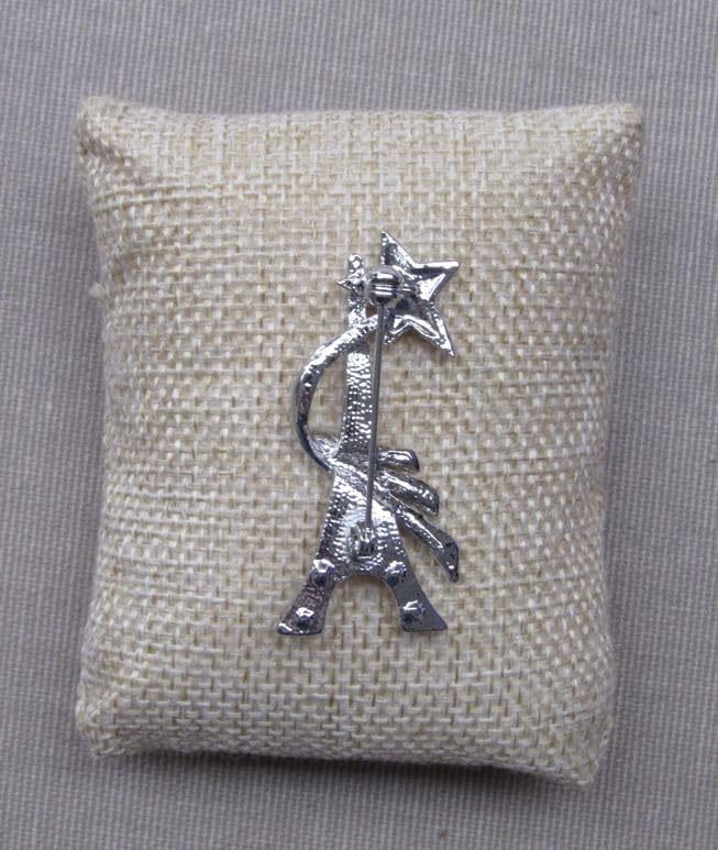 Vue 3 de Broche Bijou Tour Eiffel