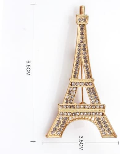 Vue 4 de Broche En Cristal Avec