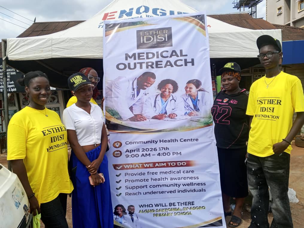 Photo from the Esther Idisi Foundation annual medical outreach
