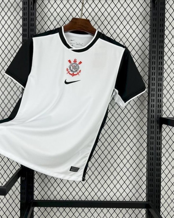 Camisa Corinthians Casa 2025-2026 Torcedor
