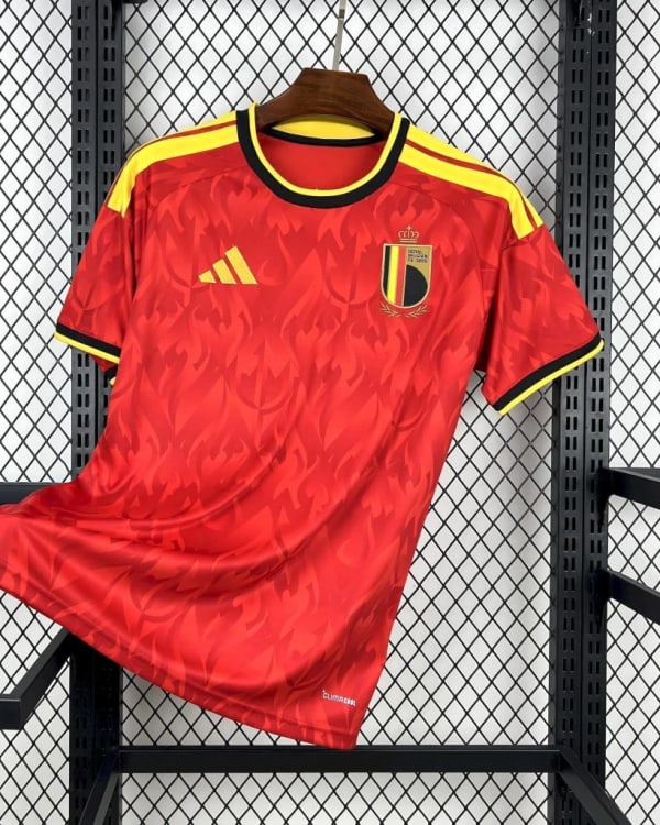 Camisa Bélgica Casa Copa do Mundo 2026 Torcedor