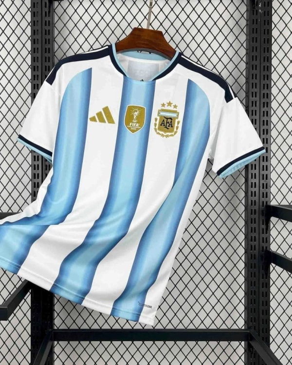 Camisa Argentina Casa Copa do Mundo 2026 Torcedor