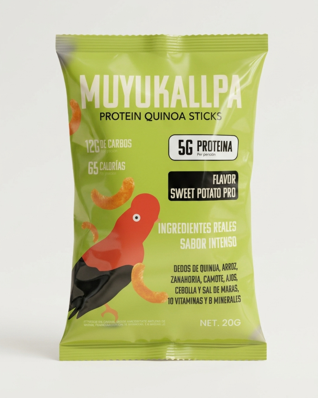 SNACK MUYUKALLPA SWEET POTATO PRO (20g)