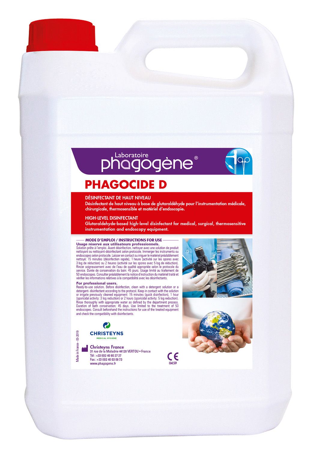 Désinfectant PHACOCIDE D PAE 5L