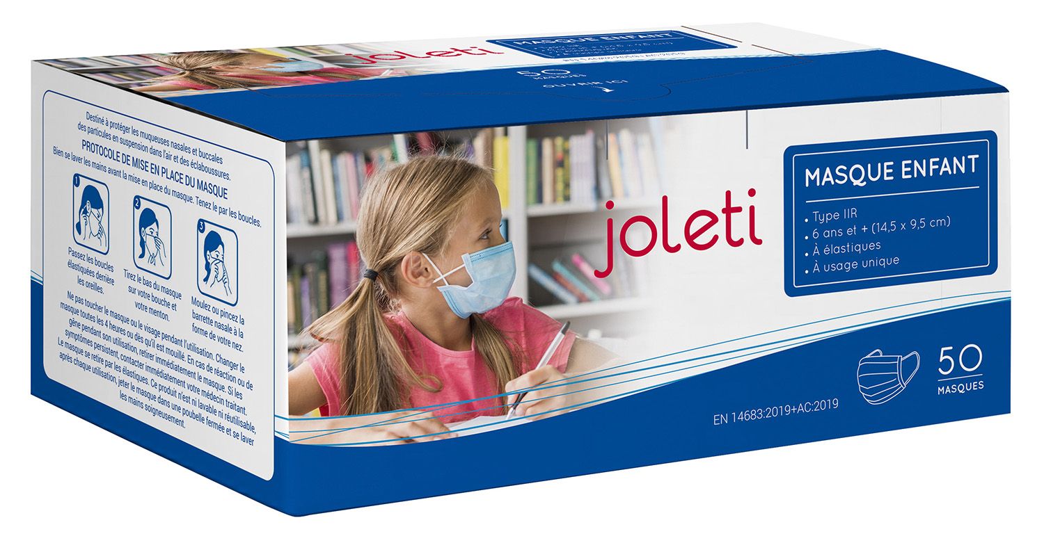 Masque ENFANT TYPE IIR JOLETI