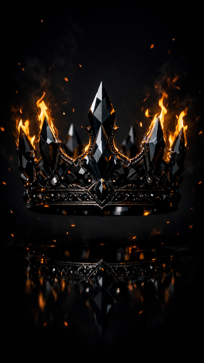 Crown of Molten Flame and Crystal